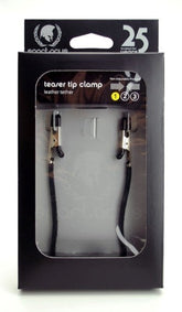Blackline Endurance Teaser Clamps - Leather Tether