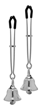 Chimera Nipple Clamps With Bells Silver