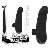 Evolved Hooked On You Finger Vibrator - Black