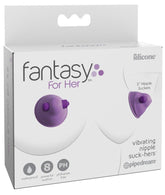 Fantasy for Her Vibrating Nipple Suck-Hers