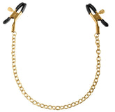 Fetish Fantasy Gold Chain Nipple Clamps