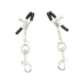 Metal Nipple Clamp With Leash Clips