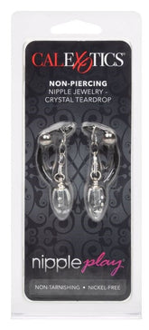 Nipple Play Non-Piercing Nipple Jewelry Crystal Teardrop