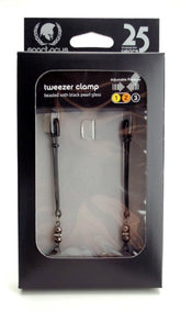 Spartacus Adjustable Lavish Tweezer Clamps with Pearl