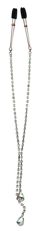 Sportsheets Midnight Teardrop Nipple Clips