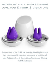 Pure UV Sanitizing Mood Light Love Pods Tre Ultraviolet Edition