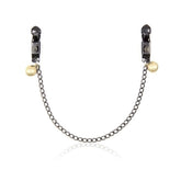 Alligator Nipple Clamps With Bell And Chain