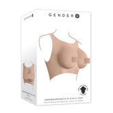 Gender X Undergarments - Plate C-Cup Breast Toy