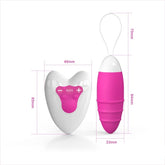 Vibrating Love Egg Purple Wireless Vibrator