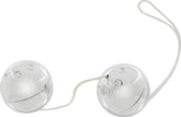 Seven Creations Silver Plastic Boxed Duo Ben Wa Balls