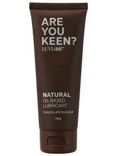 Luvloob Are You Keen Oil Based Lubricant Chocolate 75ml