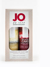 System Jo 20TH Anniversary Gift Set Champagne 60ml and Red Velvet Cake 60ml Lubricant