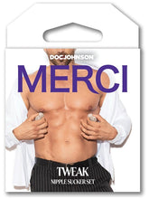 Kink Merci Tweak Nipple Sucker Set Clear