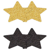 NS Novelties Pretty Nipple Pasties Glitter Stars 2 Pair