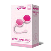 Bodywand Squeeze Weighted Kegel Ball Duo Pink