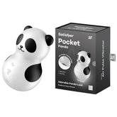 Satisfyer Pocket Panda USB Rechargeable Air Pulse Massager Black