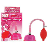 XR Brands Size Matters Vaginal Pump And Cup Set Pink