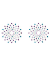 NS Novelties Pretty Pasties Charm II Nipple Cover Blue