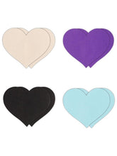 NS Novelties Pretty Pasties Heart I Assorted Nipple Cover 4 Pairs