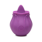 Bloomgasm Wild Violet 10X Licking Clitoral Vibrator