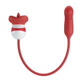 Pretty Love Ashlynn Rechargeable Clitoral Vibrator Red/White