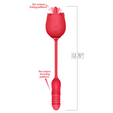 Wild Rose Lick & Thrust Vibrator
