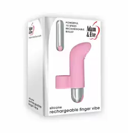 Adam & Eve Silicone Rechargeable Finger Vibe