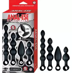 ANAL-ESE 4 Piece Vibrating Anal Fantasy Kit