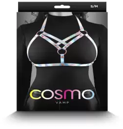 Cosmo BDSM Play Chest Harness Vamp