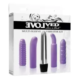 Evolved Multi-Sleeve Vibrator Kit