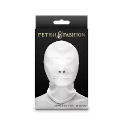 Fetish & Fashion - Zippered Mouth Hood