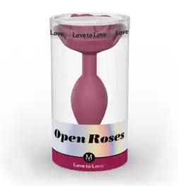 LOVE TO LOVE Open Roses Butt Plug Medium