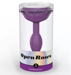 LOVE TO LOVE Open Roses Butt Plug Small