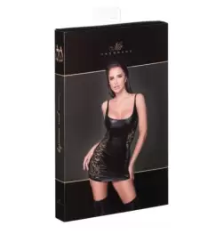 Power Wetlook Dress With Lace Inserts BDSM Lingerie