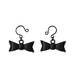 Sportsheets Sincerely Bow Tie Adjustable No Pierce Nipple Jewelr