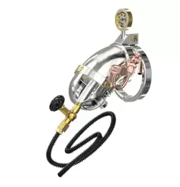 Steampunk Male Chastity Device Cock Cage