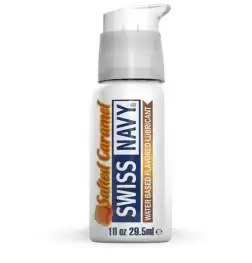 Swiss Navy Salted Caramel Water Based Flavored Lubricant