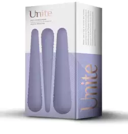 Unite Wellbeing 3 Piece Sensory Silicone Dilator Set