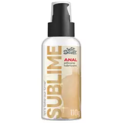 Wet Stuff Sublime Silicone Based Anal Lubricant 110g Clear P/T